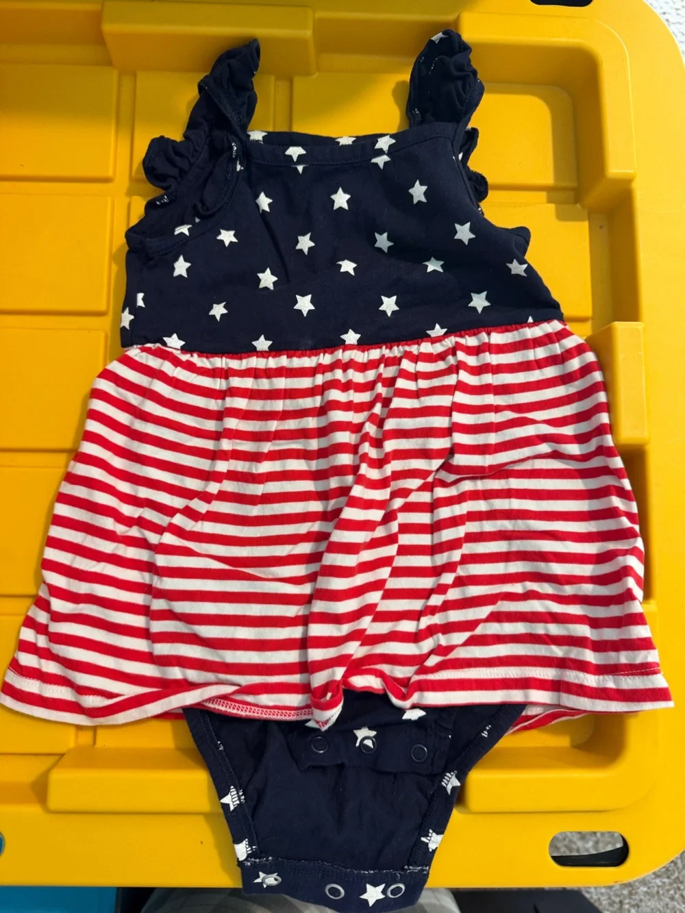 Carters neckline fabric trim
